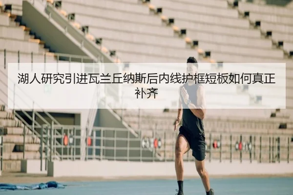 湖人研究引进瓦兰丘纳斯后内线护框短板如何真正补齐